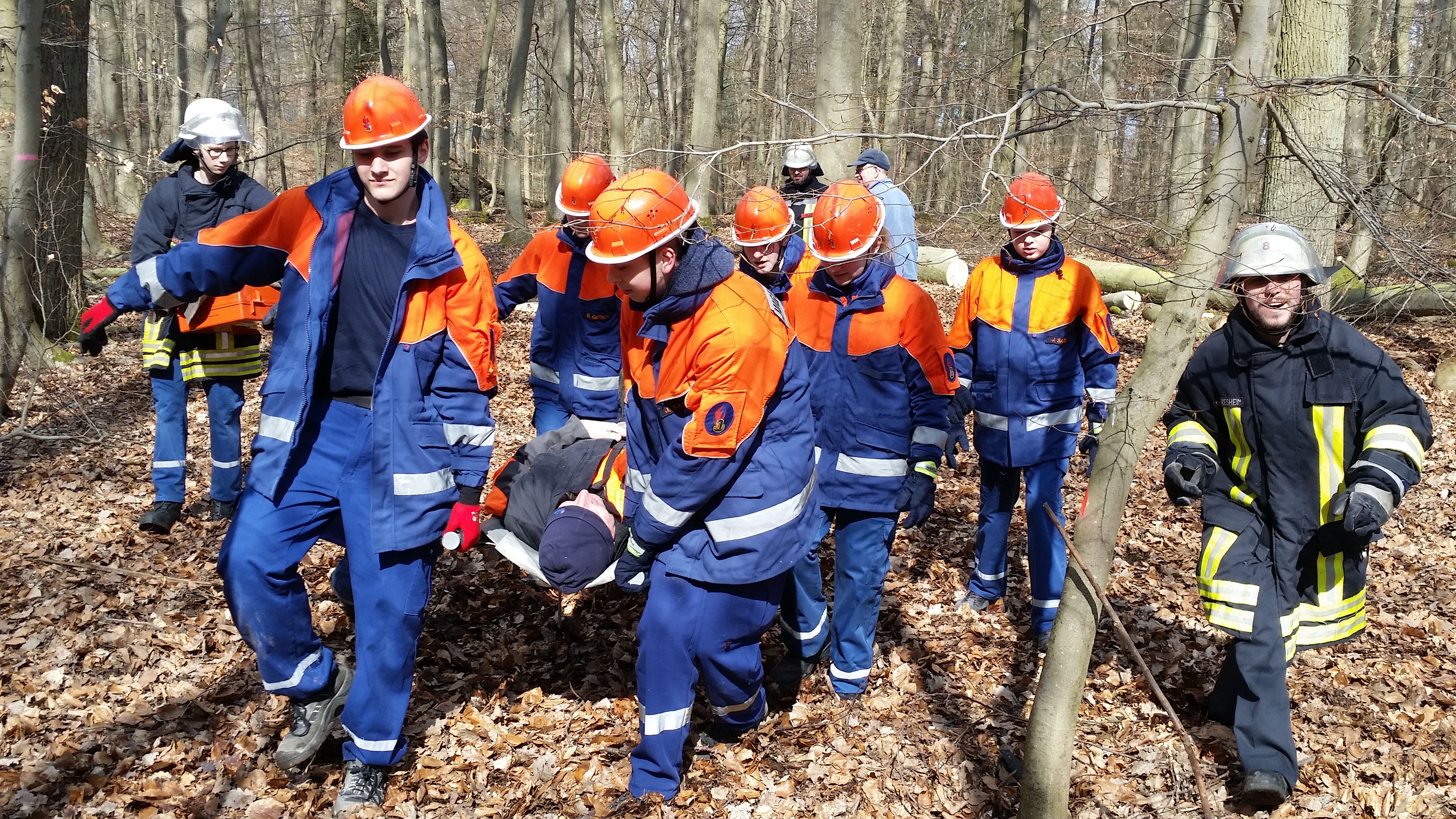 23.03.2018 Jugendfeuerwehr simulierte den Dienstbetrieb einer Feuerwache